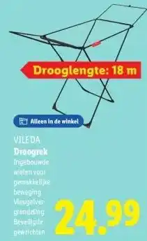 Lidl Droogrek aanbieding