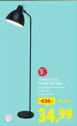 Lidl Staande LED-lamp aanbieding