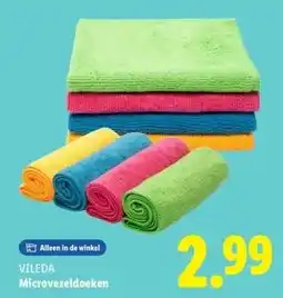 Lidl Microvezeldoeken aanbieding