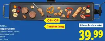 Lidl Teppanyaki grill aanbieding