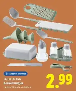 Lidl Keukenhulpjes aanbieding