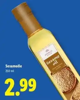 Lidl Sesamolie aanbieding
