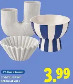 Lidl Schaal of vaas aanbieding