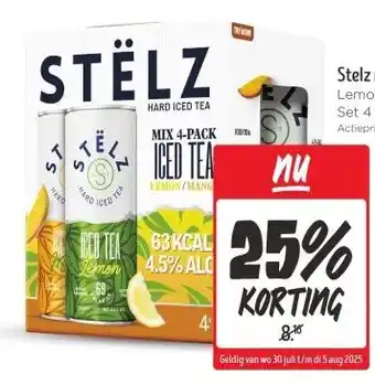 Jumbo Stelz mixpack iced tea aanbieding