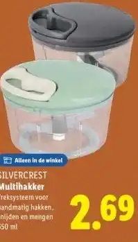 Lidl Multihakker aanbieding