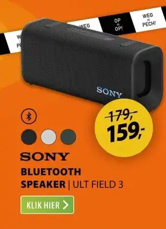 Expert Sony ULT Field 3 Zwart aanbieding