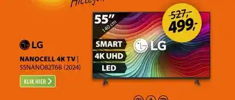 Expert LG 55NANO82T6B (2024) aanbieding