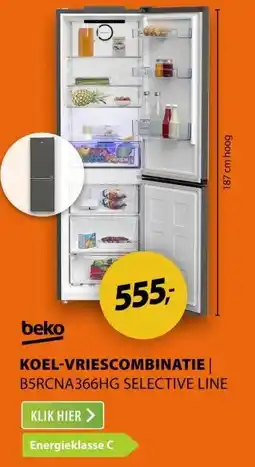 Expert Beko B5RCNA366HG HARVESTfresh Selective Line Grijs aanbieding