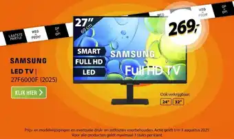 Expert Samsung FHD 27F6000F (2025) aanbieding