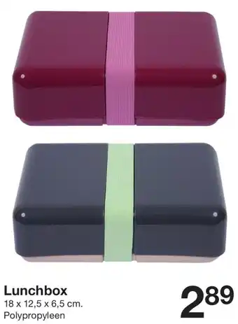 Zeeman Lunchbox aanbieding