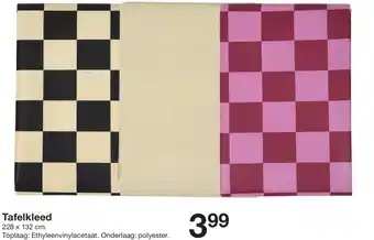 Zeeman Tafelkleed aanbieding