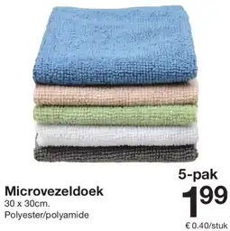 Zeeman Microvezeldoek aanbieding