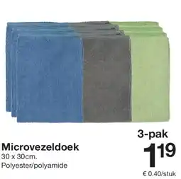 Zeeman Microvezeldoek aanbieding