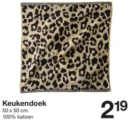 Zeeman Keukendoek aanbieding