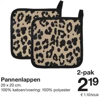 Zeeman Pannenlappen aanbieding