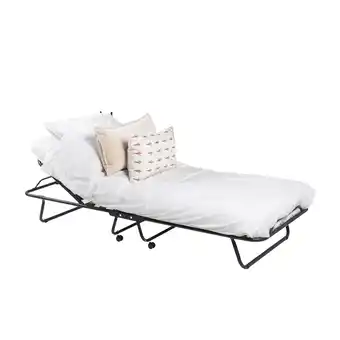 ANWB Troonz Campingbed Napoli 90 x 200 cm Zwart aanbieding