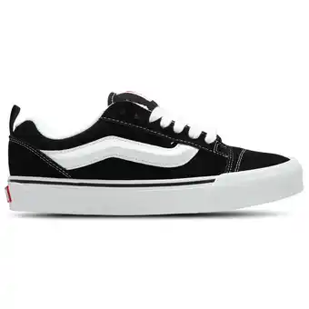Foot Locker Vans Knu Skool Heren Schoenen - Zwart - Maat: 41 - Canvas - Foot Locker aanbieding