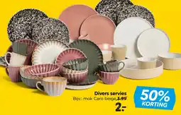 Xenos Divers servies aanbieding