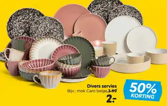 Xenos Divers servies aanbieding