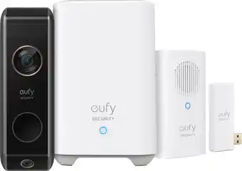 Coolblue Eufy Video Doorbell Dual 2 Pro met HomeBase + Chime aanbieding