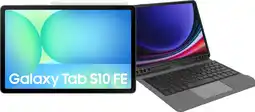 Coolblue Samsung Galaxy Tab S10 FE 10,9 inch 128GB Wifi/5G Grijs EE+ Toetsenbord Hoes QWERTY aanbieding