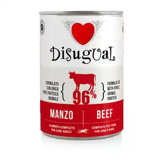 Zooplus 12x400g Disugual Adult Rund natvoer voor honden aanbieding
