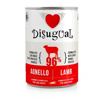 Zooplus 12x400g Disugual Adult lam natvoer voor honden aanbieding