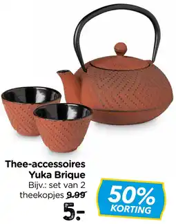 Xenos Thee-accessoires Yuka Brique aanbieding