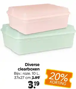 Xenos Diverse clearboxen aanbieding