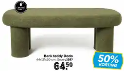 Xenos Bank teddy Dodo aanbieding