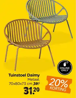 Xenos Tuinstoel Daimy aanbieding