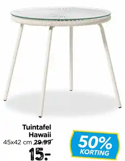 Xenos Tuintafel Hawaii aanbieding
