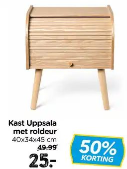 Xenos Kast Uppsala met roldeur aanbieding