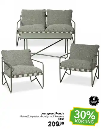 Xenos Loungeset Ronda aanbieding