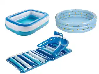 Lidl CRIVIT Opblaasbare strandstoel of kinderbadje aanbieding