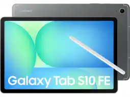 MediaMarkt Samsung Galaxy Tab S10 Fe - 10.9 Inch 256 Gb Gray Wifi aanbieding