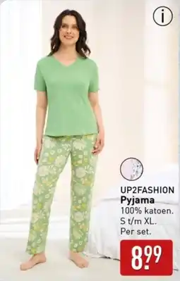 ALDI UP2FASHION Pyjama aanbieding