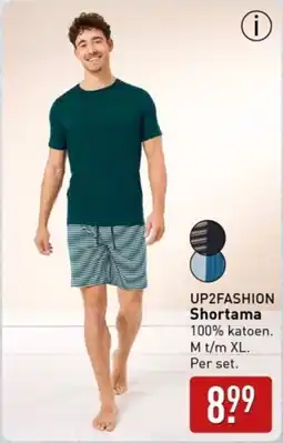 ALDI UP2FASHION Shortama aanbieding