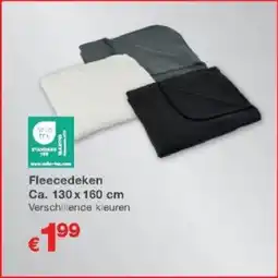 Kik Fleecedeken aanbieding