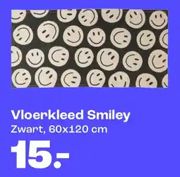 Kwantum Vloerkleed Smiley aanbieding