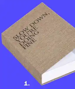 Kwantum Opbergboeken Slow Down aanbieding
