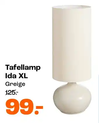Kwantum Tafellamp Ida XL aanbieding