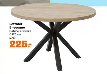 Kwantum Eettafel Bressano aanbieding