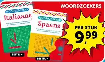 Boekenvoordeel WOORDZOEKERS aanbieding