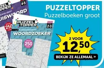 Boekenvoordeel PUZZELTOPPER Puzzelboeken groot aanbieding
