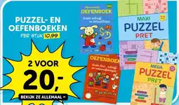 Boekenvoordeel PUZZEL- EN OEFENBOEKEN aanbieding