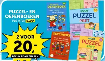 Boekenvoordeel PUZZEL- EN OEFENBOEKEN aanbieding
