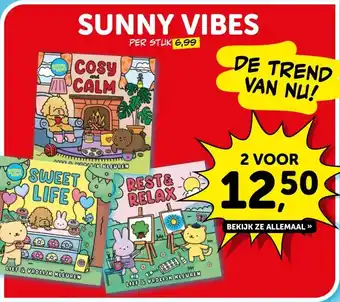 Boekenvoordeel SUNNY VIBES aanbieding