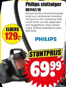 Dirk Philips stofzuiger XE1142/10 aanbieding