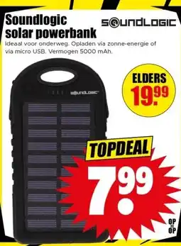 Dirk solar powerbank aanbieding